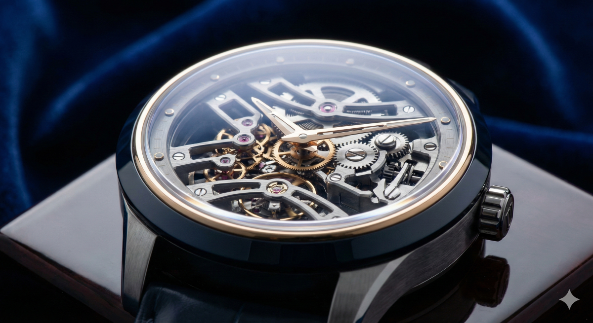 Swiss Luxury Watch Product Photo